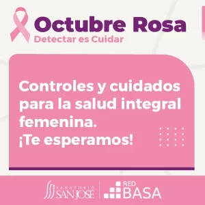 #DetectarEsCuidar: en octubre, nos vestimos de rosa.
